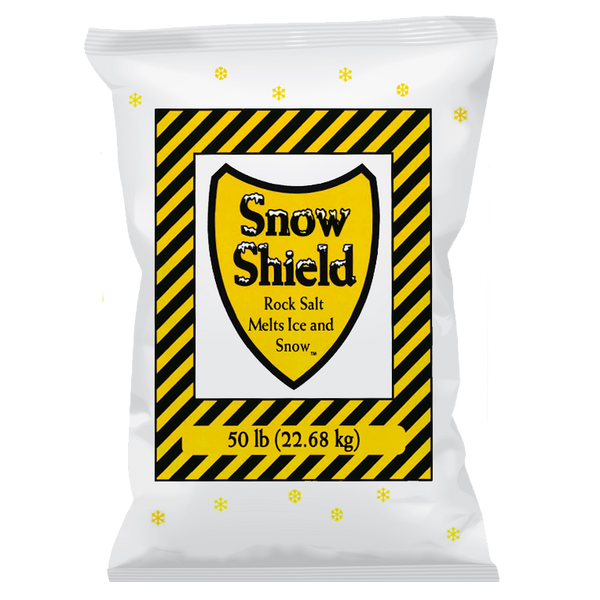 Snow Shield rock salt 50 lb bag